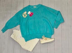 LONG SLEEVE SPRING SWEATER:SALE $25.00