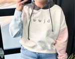 WWJD Colorblock Hoodie