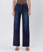 90's Vintage Super High Rise Dark Wash Loose Jeans by Vervet