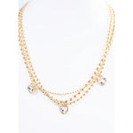 Caroline Hill CABERA HEART NECKLACE GOLD