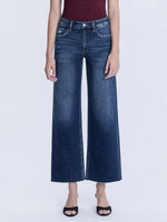 Sadie Tummy Control Super High Rise Wide Leg Jeans by Vervet