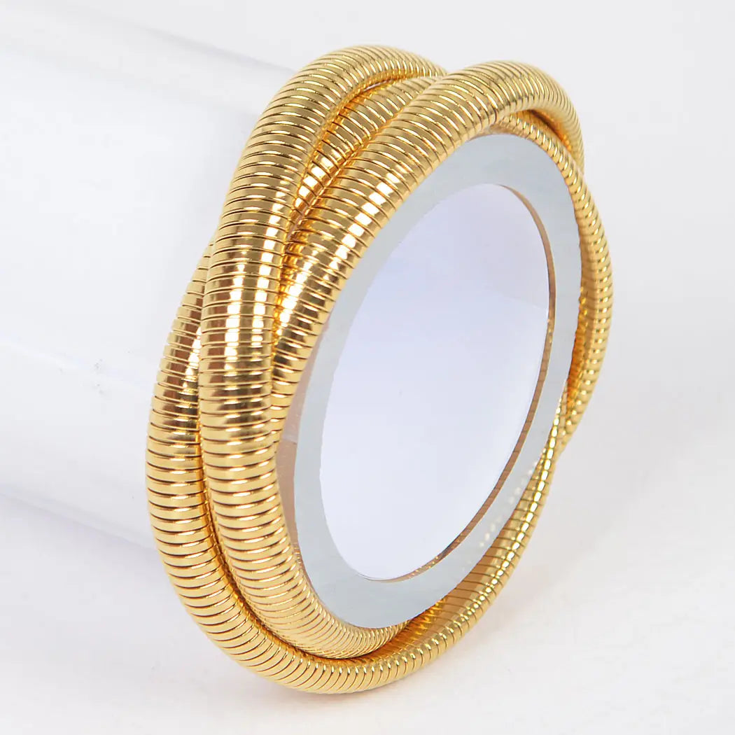 Triple Stretch Gold Bracelet