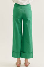 Kelly Cuff Wide Leg Pant