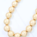 Palmer Large Beaded Necklace Worn Gold