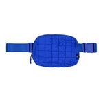 Quilted Puffer Belt Bag** Cobalt, Sage, Beige