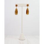 Jonsey Dangle Post Earring Brown