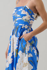Roswell Floral Sima Pleated Maxi Dress (XS-XL)