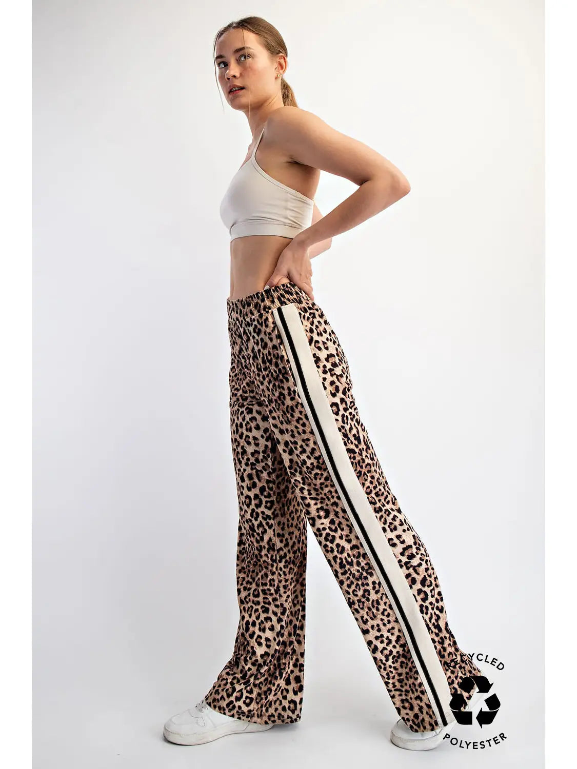 Rae Mode Butter Soft Straight Pants- Leopard