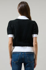 Winry Color Block Sweater Top