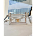 Anna Clear Bag by Caroline Hill- Silver