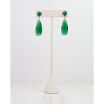Jonsey Dangle Post Earring Green