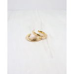 ALEXANDRIA GOLD HOOP EARRING