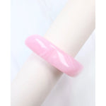 Chelsea Geometric Bangle Bracelet Pink