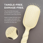 TELETIES DETANGLER HAIRBRUSH- for thick hair