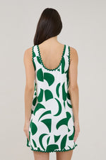 Auriel Shift Mini Dress Abstract