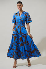 Olivia Floral Apres Maxi Dress