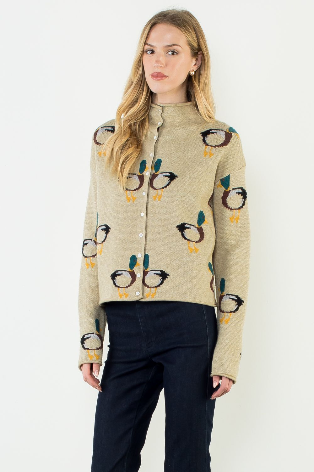 MALLARD DUCK CARDIGAN BY THML