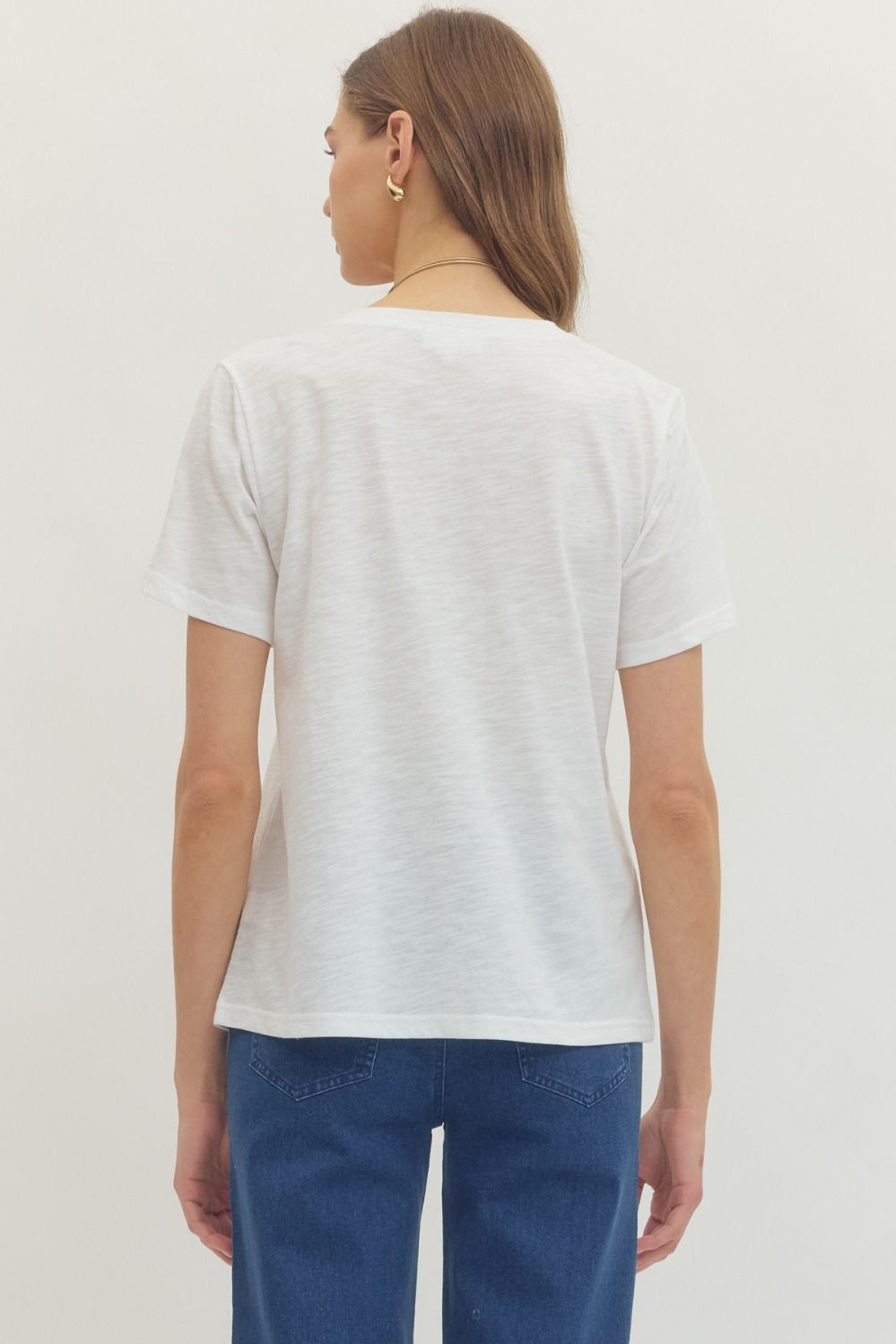 Perfect Pocket Tee * White or Yellow