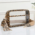 Clear Leopard Camera Bag Crossbody