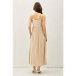 Breezy Babydoll Maxi Dress- Natural