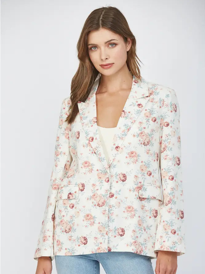 Mae Summer Floral Blazer by Fate