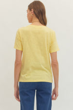 Perfect Pocket Tee * White or Yellow