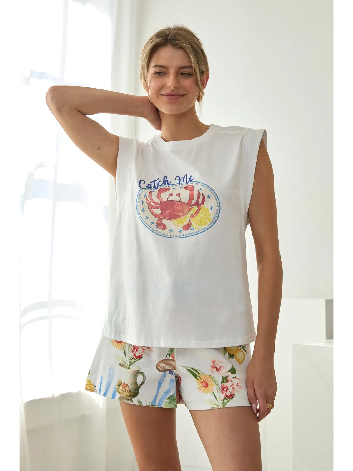 Catch Me if You Can Crab Tee