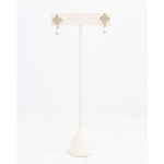 Chanti Clover and Pearl Stud Pearl