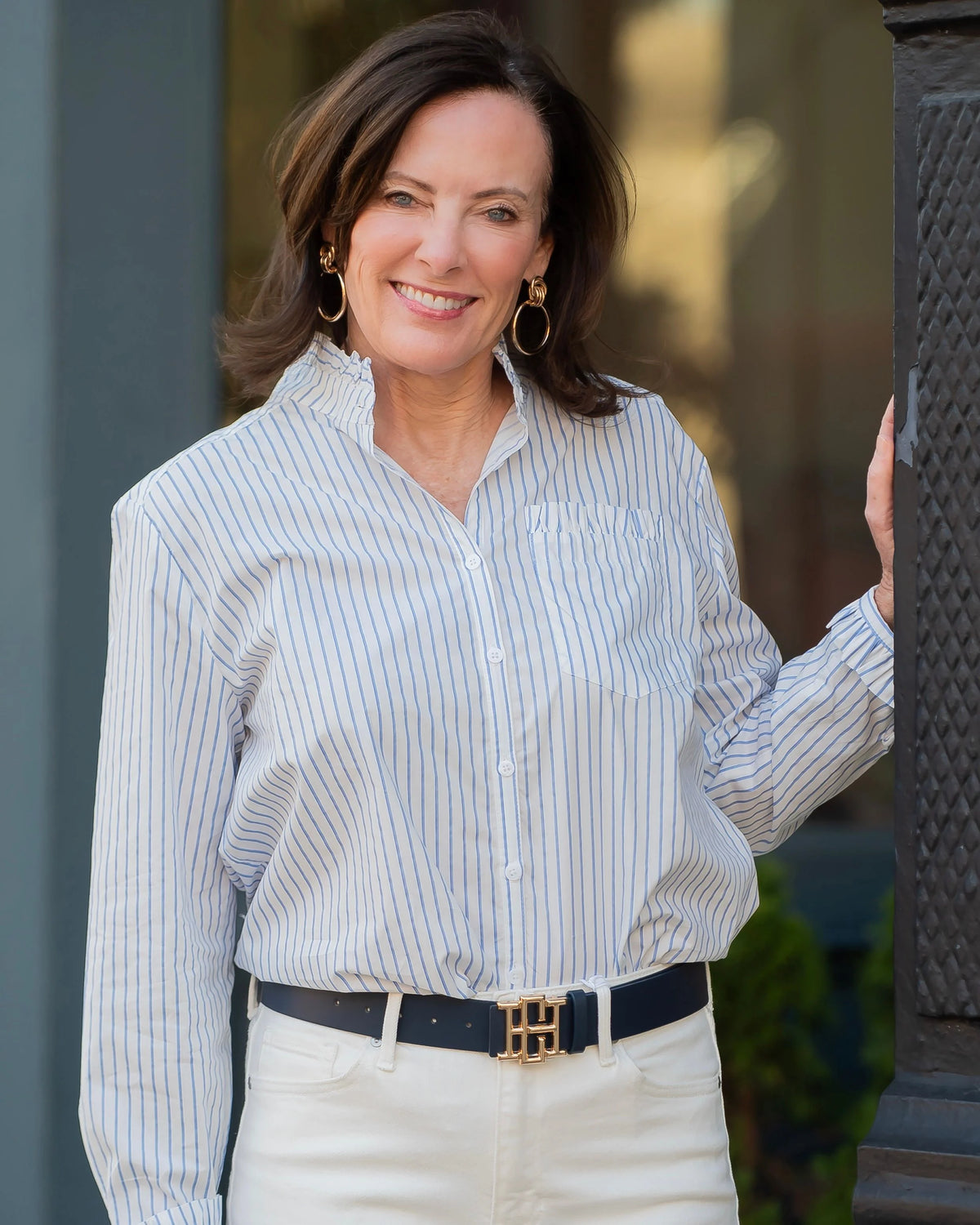 Bridgette Belt-Navy