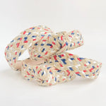 WOVEN RED, WHITE AND BLUE HEADBAND