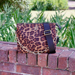 Ariana Crossbody Spotted Saddle by Caroline Hill