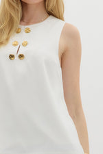 GOLD BUTTON TANK