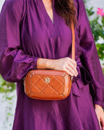 Sloane Studded Crossbody Saddle