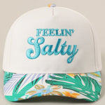 Feelin’ Salty Summer Trucker Hat- Aqua