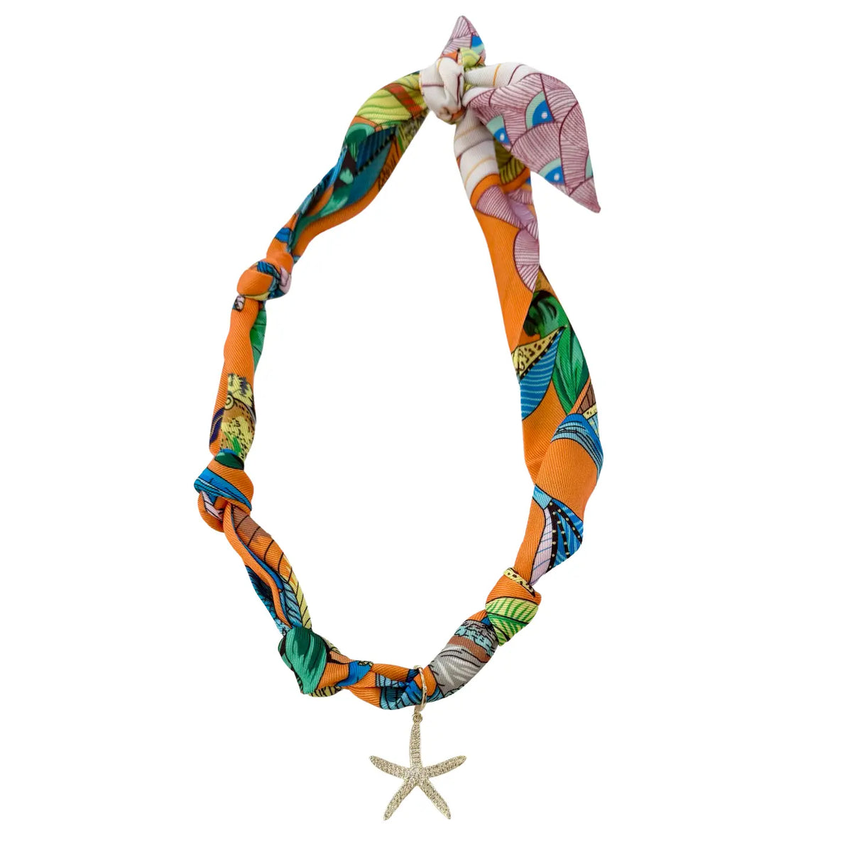 Scarf Charm Necklace