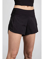 RAE MODE WOVEN STRETCH 2 in 1 ACTIVE SHORTS *Available in Black, True Red and Morning Mint