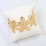 FLOWER CUFF BRACELET