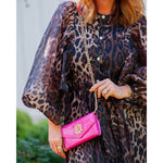 Carlington Clutch/Crossbody Hot Pink by Caroline Hill