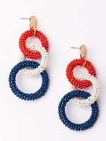 MICHELLE MCDOWELL AMERICANA EARRINGS