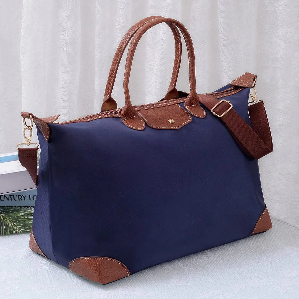 Marisa Nylon Weekender Bag- available in Red, Navy, Black or Ivory