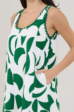 Auriel Shift Mini Dress Abstract
