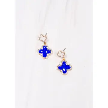 Clover Drop Earring