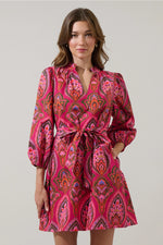 Azura Floral Eira Poplin Mini Dress