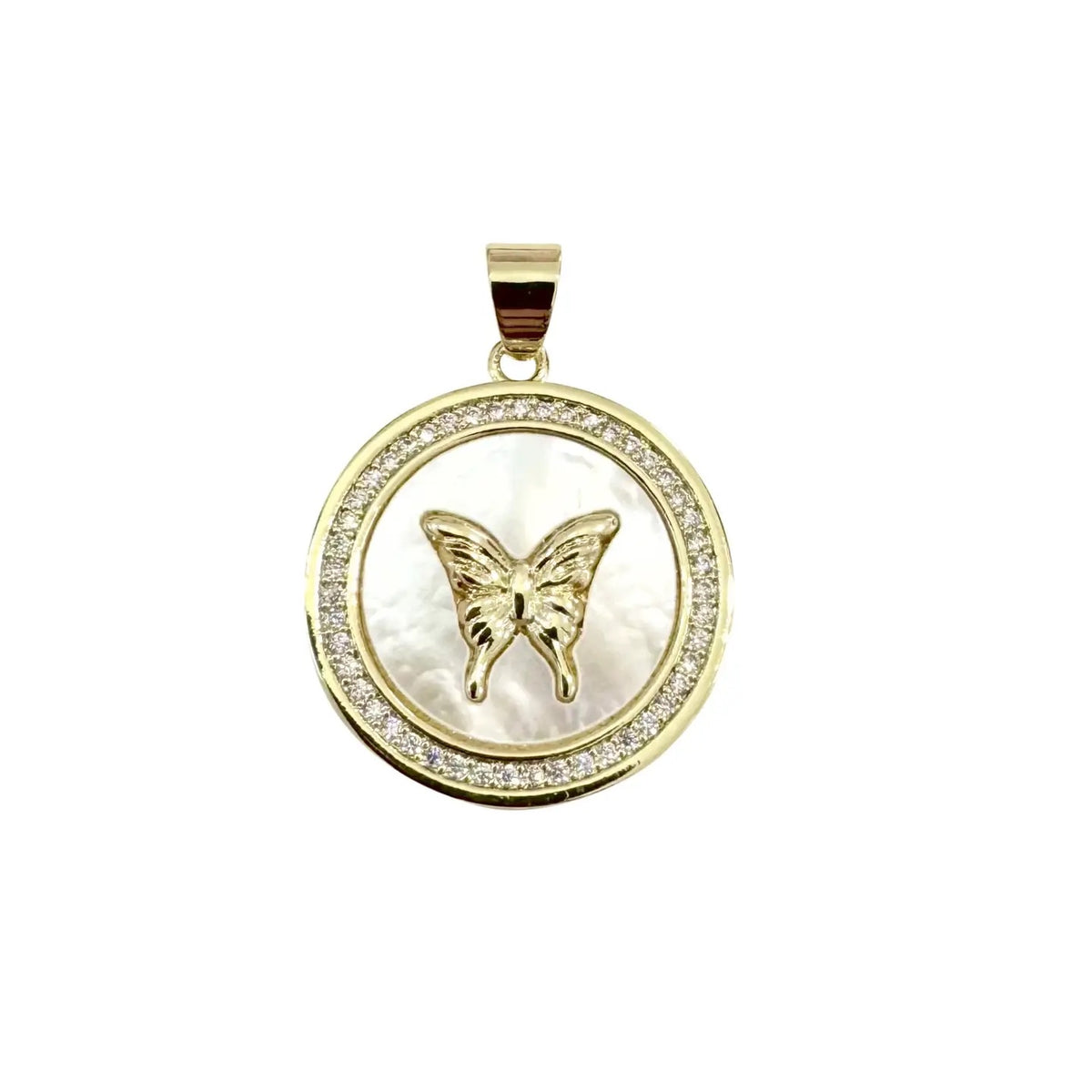 Butterfly Scarf Charm Necklace