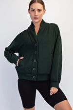Rae Mode Butter Soft Cardigan- Regency Green