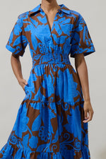 Olivia Floral Apres Maxi Dress