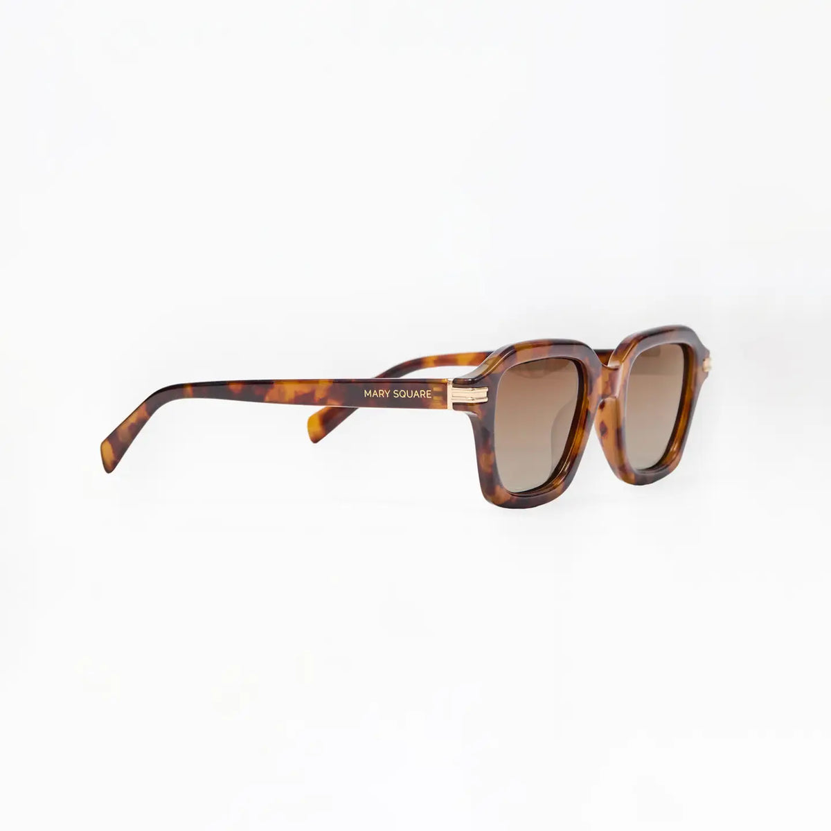 Alyssa Polarized Sunglasses | Tortoise by Mary Square