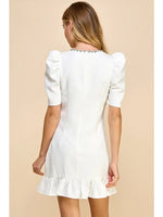 Rhinestone Detail Dress