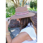 Marisa Hat with Band Black ** Brown or Black