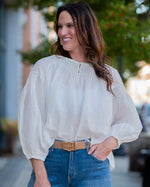 Bridgette Belt - Woven Tan
